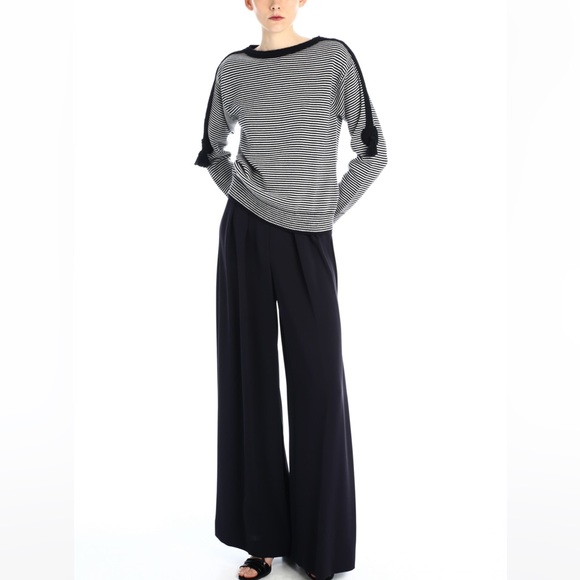 SOLD! on ebay MAX MARA Label-cut Bellico Striped Wool Jumper Sweater Size: s US4 - Picture 5 of 16